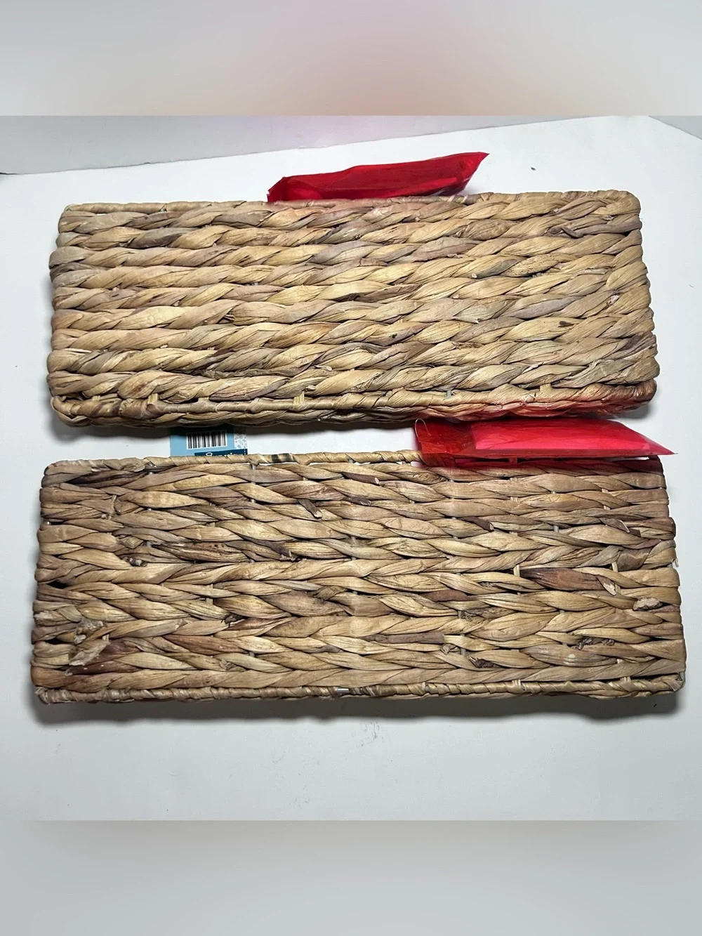 2 New Water Hyacinth Shelves/Baskets Hobby Lobby